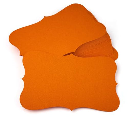 PPAPPAPPIYO 3x5 index card/Set of 72 Blank index cards 180gsm (Orange) - color: Orange