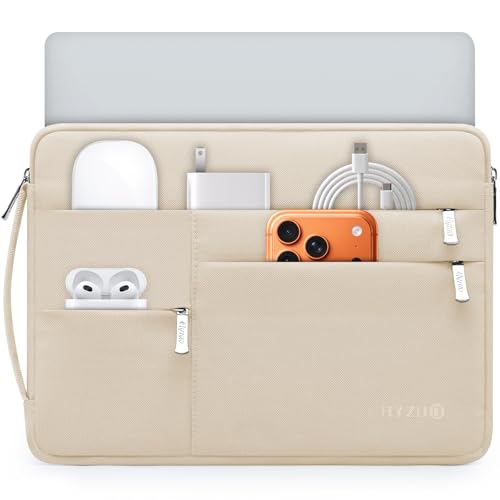 HYZUO 13 Inch Laptop Case Sleeve Bag for MacBook Air 13 M5 A3449 M4 M3 M2 M1 2026-2018, 13" MacBook Neo 2026 A3404, MacBook Pro 13 M2 M1 2026-2016, iPad Air/Pro 13, Surface Pro, XPS 13, Sand - color: Sand, size: 13 Inch