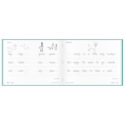 Learning Without Tears, Printing Power, Student Workbook, Age 7+, 2nd Grade+, Handwriting Practice, Writing Book, School & Home, Language Arts, Tutoring - style: Student Workbook