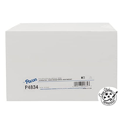 UCreate® Mixed Media Art Paper, Heavyweight, 6" x 9", 500 Sheets