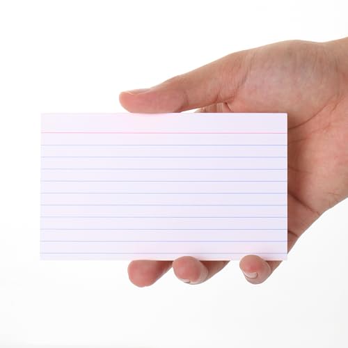 Mr. Pen- Lined Index Cards, 3x5, 100 Cards, Flash Cards, Note Cards | Index Card - size: 100 Cards