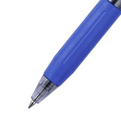 EYEYE G-103 Retractable Gel Blue Pens 0.7mm, 10 Pack Medium Point Ballpoint Pen Quick Drying, Pen Fine Point Smooth Writing Pens for Office School Supplies - color: Blue, size: 0.7mm