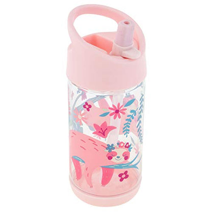 Stephen Joseph, Kids Flip Top Water Bottle, 10 oz Tritan BPA Free, Water Bottle for Girls & Boys, Back to School Flip Top Bottle, Sloth - color: SLOTH