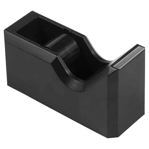 JAM PAPER Colorful Desk Tape Dispensers - Black - 3/Pack - color: Black, size: Pack of 3