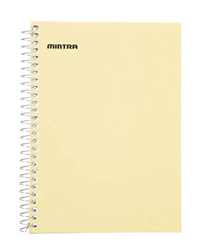 Mintra Office Small Spiral Notebooks (5x7 Side Spiral 4pk, Pastel) - color: Pastel, size: 5x7 Side Spiral 4pk