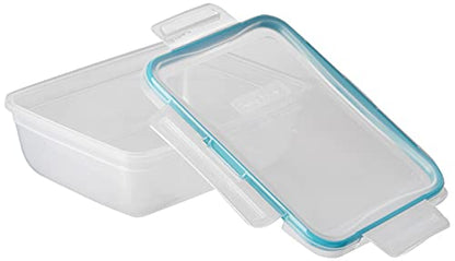 Snapware Plastic Total Solutions (10-Pack, Mixed Sizes) Food Storage Containers Set, Airtight & Leakproof Plastic Locking BPA-Free Lids Tupperware, Freezer Dishwasher Microwave Safe