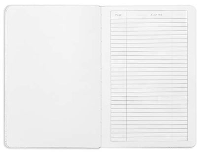 Minimalism Art, Premium Hard Cover Notebook Journal, Medium Size, A5 5.8" x 8.3", 186 Numbered Pages, Gusseted Pocket, Ribbon Bookmark, Extra Thick Ink-Proof Paper 120gsm (Squared, Amber)