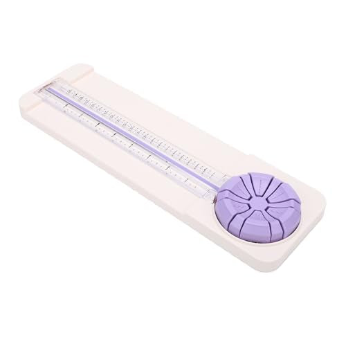 Hilitand Portable 6 in 1 Paper Cutter for Various Crafts, Versatile Trimmer for 22cm Wide Paper, Compact Cutting Tool for Classroom Settings