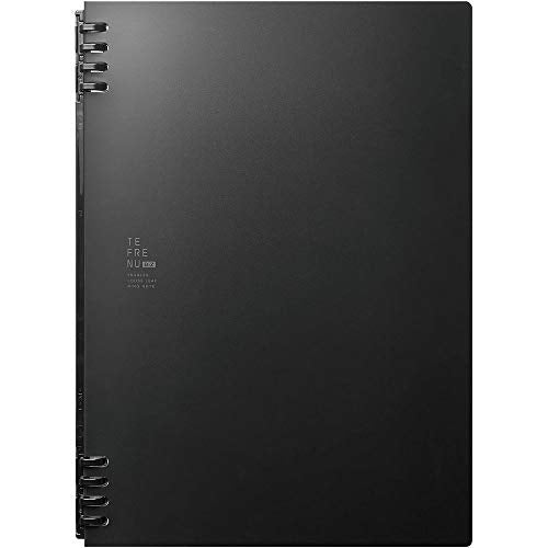 King Jim 9855TEB Ring Notebook Tefline Biz B5 - size: B5, style: Black