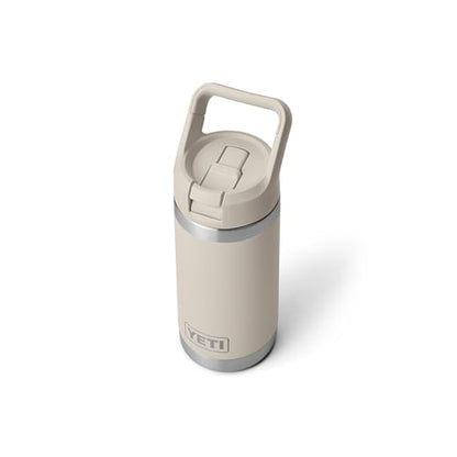 YETI Rambler Jr. 12 oz Kids Bottle, with Straw Cap - color: Cape Taupe