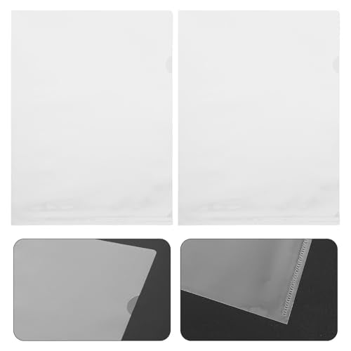 DOITOOL 20pcs Sheet Protectors for Binders, Pp Material with Quick Identification, for Office Papers and Study Materials, Sturdy and Heavy Duty Sleeve Protectors