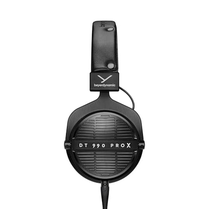 beyerdynamic DT 990 Pro X 48옴 유선 오버이어, 오픈 백 전문 녹음 스튜디오 모니터 헤드폰, 믹싱, 편집, 중요 청취, DJ 스테레오 헤드셋, 독일산, 블랙, 그레이