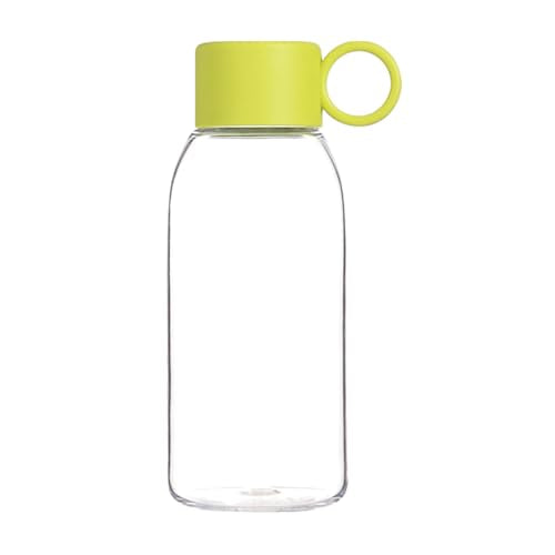 emoi 15oz Kids Water Bottle, Clear Reusable Leak Proof BPA-Free Water Bottles for Boys Girls Men Women Ideal Size for School Travel Hiking Gym Office Ideal for Daily Hydration/Green - color: Green, size: 15 Ounces