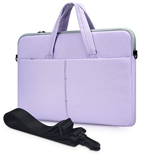 14 Inch Laptop Sleeve Bag for 13.5-14.8 Surface Laptop 7/6/5/4, HP Lenovo Acer ASUS Chromebook 14/ Stream/IdeaPad Case, Purple - color: Purple, size: 13.3-15 Inch