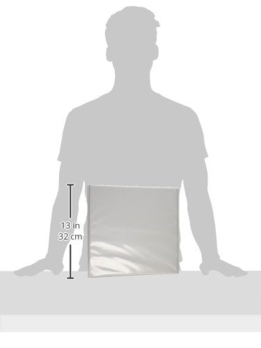 Avery Heavy-Duty View 3 Ring Binder, 3" One Touch Slant Rings, Holds 8.5" x 11" Paper, 2 White Binders (79791) - size: 3"