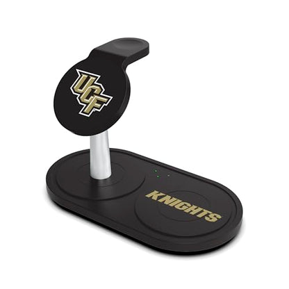 SOAR Collegiate 3-in-1 Wireless Charging Station - color: UCF Knights