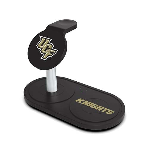 SOAR Collegiate 3-in-1 Wireless Charging Station - color: UCF Knights