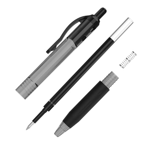 EYEYE G-103 Black Gel Pens 0.7mm, 10 Pack Retractable Medium Point Ballpoint Pen Quick Drying, Pen Fine Point Smooth Writing Pens for Office School Supplies - color: Black, size: 0.7mm