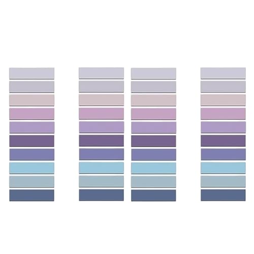 800 Pcs Purple Sticky Index Tabs, Page Markers Notes Tabs Writable and Repositionable Book Flags Tabs Strip Index Tabs for Page Marking Classify File