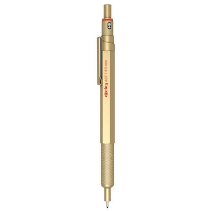 ROTTLING Mechanical Pencil Gold 600 2158796 0.5mm rOtring Mechanical Pencil Fine Writing Stationery German Drafting Pen Professional Ballpoint Pen