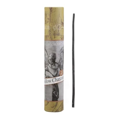 YYMIYU Drawing Pencils Set, Art Sketching Pencils Charcoal Set (Charcoal Sticks 2-4 mm 25pcs 25) - style: Charcoal Sticks 2-4 mm 25pcs 25