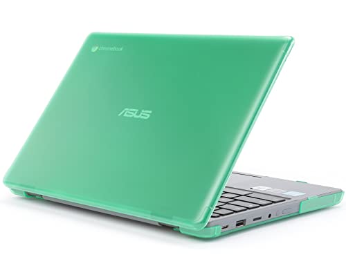 mCover Case Compatible for 2022~2023 11.6" ASUS Chromebook CR1 (CR1100CA or CR1100FA) Series Laptop Computers ONLY (NOT Fitting Any Other ASUS Models) - Green - color: Green