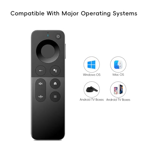 iPazzPort Bluetooth Air Mouse Remote Keyboard, 2.4G Wireless Keyboard Combo Plug & Play Handheld Remote Control for Android TV Box, PC, HTPC, Smart TV, Projector