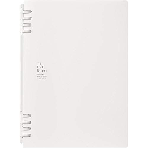 King Jim 9854TEB Tefline Biz A5 Ring Notebook - size: A5, style: White