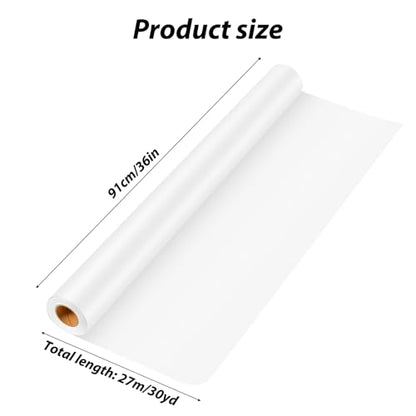 Tracing Paper Roll 36 Inches x 30 Yards, Large Trace Paper White Pattern Paper Tracing Paper for Drawing, Sewing, Sketch - size: 36 Inch Wide
