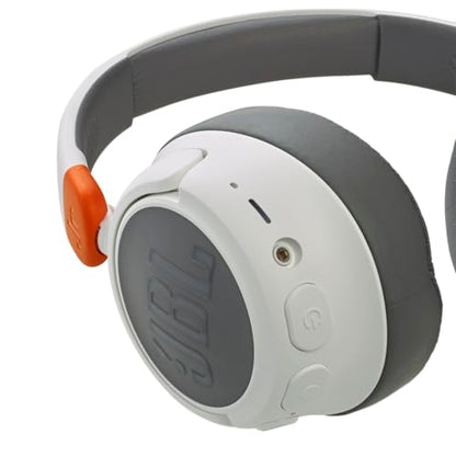 JBL JR 460NC - Wireless Over-Ear Noise Cancelling Kids Headphones - White