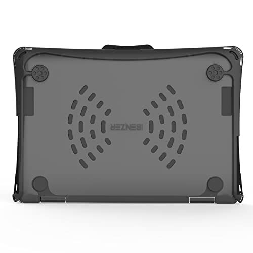 iBenzer Hexpact Case for HP x360 G3 G4 G5 EE Chromebook 11 inch (2 in 1), Heavy Duty Rugged Protective Cover with Screen Lock for K-12 Students, Education, Classrooms, Black, HP11XG5 - size: For HP X360 G3 G4 G5 EE Chromebook 11" (2 in 1)