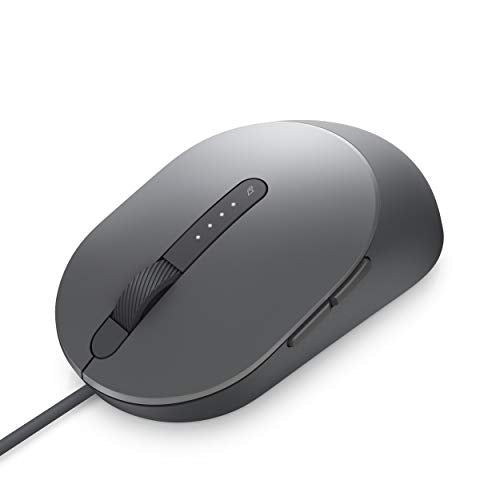 DELL - Peripheral B2B DELL Laser Wired Mouse - MS3220 Titan Gray SE - style: MS3220 - Titan Gray