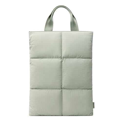 Comfyable Puffy Laptop Sleeve 15 16 Inch, Quilted Puffer Laptop Carrying Case with Handle, Pillow Case Compatible for MacBook Air 15" M5 & MacBook Pro 16" M5 Pro/Max 2026, Puff Cover, Slate Green - color: Slate Green, size: For 15" Mac Air / 16" Mac Pro