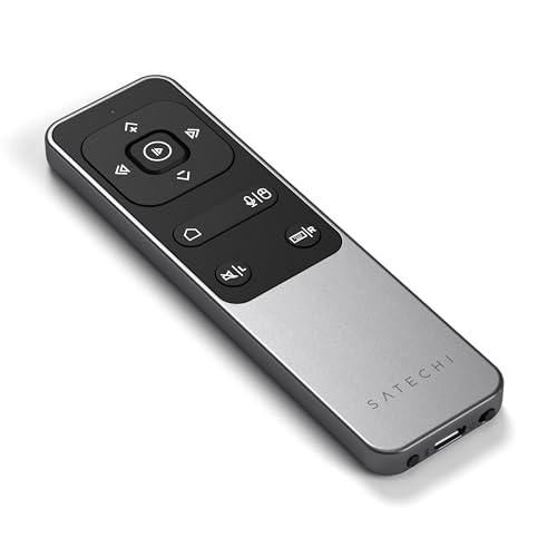 Satechi Bluetooth Remote Control, R2 Multimedia Remote Control in Presentation & Media Mode, for MacBook Air/Pro/Neo, iPad Air/Pro, Not Compatible with Windows 10/11