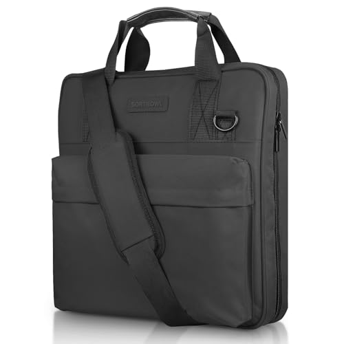 3 Ring Zipper Binder, Durable School Zip Binder, 2" 500 Sheets | Sturdy organizer with strap & pockets fits laptops. Internal pouch keeps daily tech gear easy to carry. - color: Black