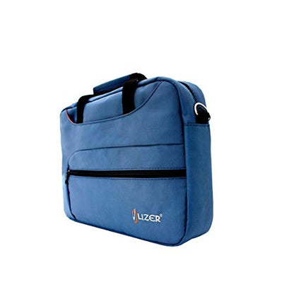 Lizer Laptop Bag, Laptop Sleeve Case 13 Inch, Messenger Shoulder Bag For Laptop or Tablet, Computer Bag, 11-13 Inch Laptop Tablet Compatible Case, Sleek, Durable & Water-Repellent Fabric (Navy)