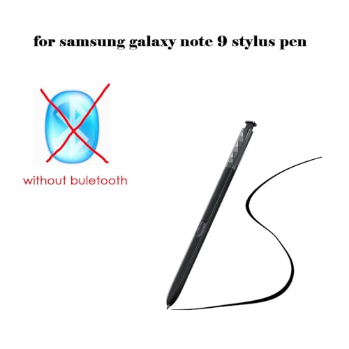 Galaxy Note 9 S Pen Replacement for Samsung Galaxy Note 9 Pen,Galaxy Note 9 Stylus Pen Replacement for Samsung Galaxy Note 9,Without Bluetooth(Black) - color: Black