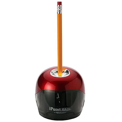 Westcott iPoint Ball Battery Pencil Sharpener - size: Single, style: iPoint Ball