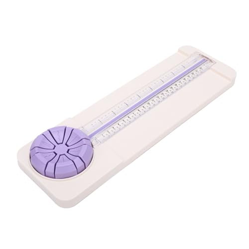 Hilitand Portable 6 in 1 Paper Cutter for Various Crafts, Versatile Trimmer for 22cm Wide Paper, Compact Cutting Tool for Classroom Settings