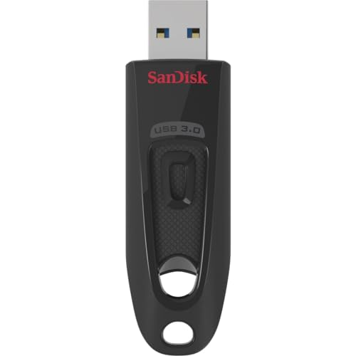 SANDISK 128GB Ultra USB 3.0 Flash Drive - SDCZ48-128G-U46, Black - size: 128GB