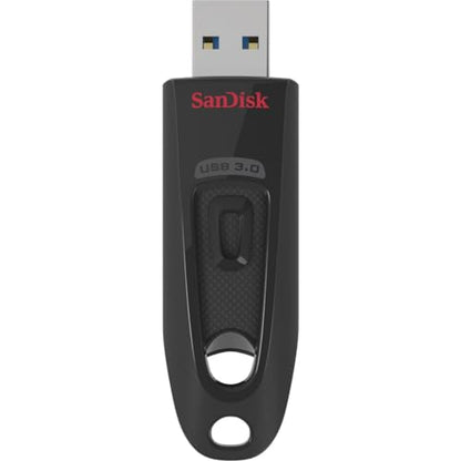 SANDISK 128GB Ultra USB 3.0 Flash Drive - SDCZ48-128G-U46, Black - size: 128GB