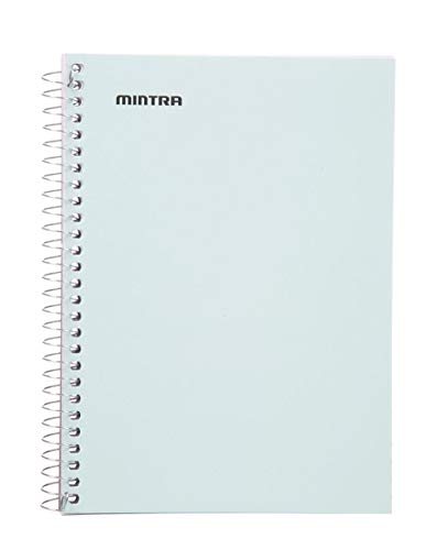 Mintra Office Small Spiral Notebooks (5x7 Side Spiral 4pk, Pastel) - color: Pastel, size: 5x7 Side Spiral 4pk