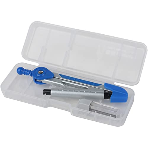 Bow Compass Compass Set, Compass for Geometry Math Geometry Kit Drafting and Drawing Tools for Student and Engineering Drawing Carpenter Compass (Color : A) - color: A
