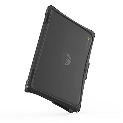 iBenzer Hexpact Case for HP x360 G3 G4 G5 EE Chromebook 11 inch (2 in 1), Heavy Duty Rugged Protective Cover with Screen Lock for K-12 Students, Education, Classrooms, Black, HP11XG5 - size: For HP X360 G3 G4 G5 EE Chromebook 11" (2 in 1)
