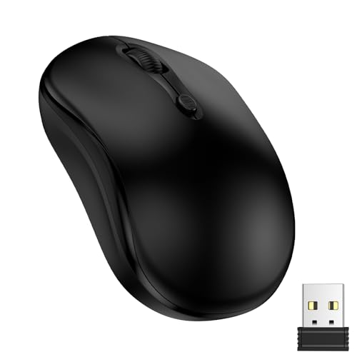Wireless Mouse,Computer Wireless Cordless Mouse 2.4GHz HP Mice for Laptop,PC,Computer,HP, Windows,Chromebook,Notebook,Mac,Desktop USB Mice