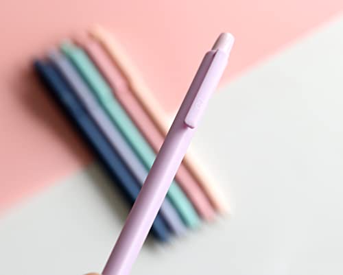 Solid Colors Mechanical Pencils 0.7mm Triangle Shape Automatic Pencil for Writing Office School Supplies Gift Pack of 6 pcs - style: 0.7mm