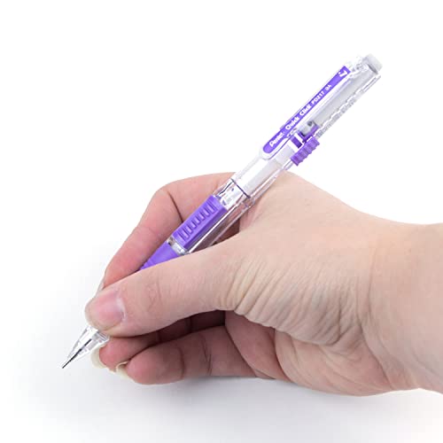Pentel QUICK CLICK Mechanical Pencil (0.7mm), Violet Barrel, Box of 12 Pencils (PD217V) - color: Violet, size: 12 Count (Pack of 1), style: 0.7mm