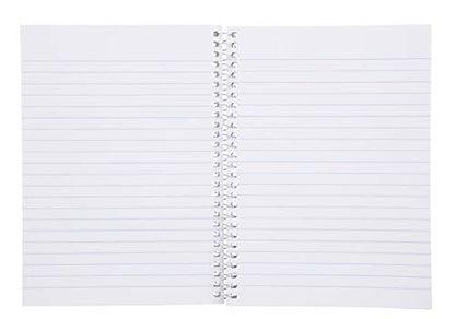 Mintra Office Small Spiral Notebooks (5x7 Side Spiral 4pk, Pastel) - color: Pastel, size: 5x7 Side Spiral 4pk