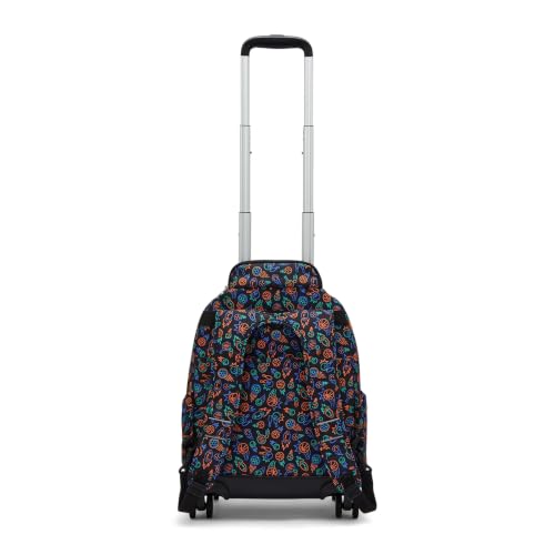 Kipling New Zea Printed 15" Laptop Rolling Backpack - color: Sport Doodle