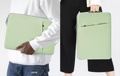 16 inch Laptop Sleeve for Lenovo Yoga 7i 16"/ Lenovo Slim Laptop/ThinkPad E16/ ThinkBook, Dell Inspiron 16 Plus Carrying Case Bag, Green - color: Green, size: 15-16 Inch